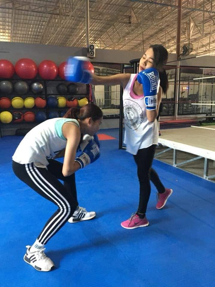 Boxe féminine